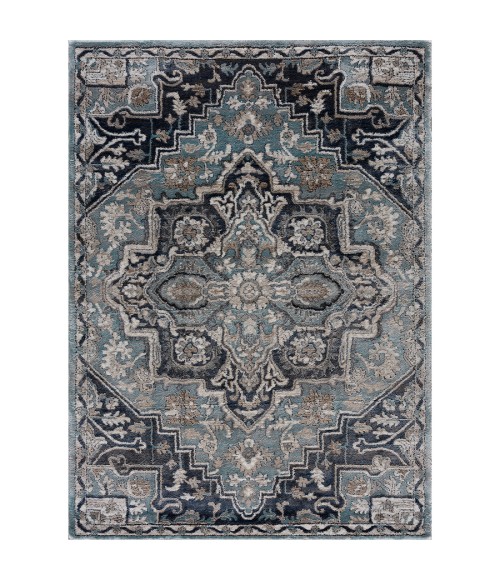 United Weavers Portsmouth Blue 3110-40460 2 ft. 7 in. X 4 ft. 2 in. Rectangle Rug