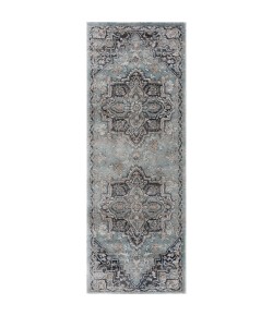 United Weavers Portsmouth Blue 3110-40460 2 ft. 7 in. X 7 ft. 2 in. Rectangle Rug