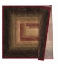 United Weavers Highlands Red 3115-60530 5 ft. 3 in. X 7 ft. 2 in. Rectangle Rug