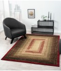 United Weavers Highlands Red 3115-60530 5 ft. 3 in. X 7 ft. 2 in. Rectangle Rug