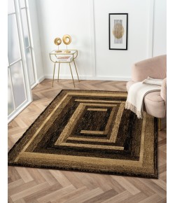 United Weavers Highlands Brown 3115-60550 5 ft. 3 in. X 7 ft. 2 in. Rectangle Rug
