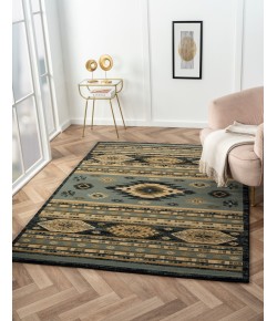 United Weavers Highlands Blue 3115-60960 7 ft. 10 in. X 10 ft. 6 in. Rectangle Rug