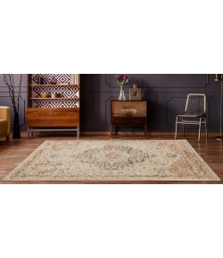 United Weavers Marrakesh Bone 3801-30101 7 ft. 10 in. Round Round Rug