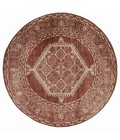 United Weavers Marrakesh Brick 3801-30333 7 ft. 10 in. Round Round Rug