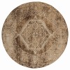 United Weavers Marrakesh Light Brown 3801-30352 7 ft. 10 in. Round Round Rug
