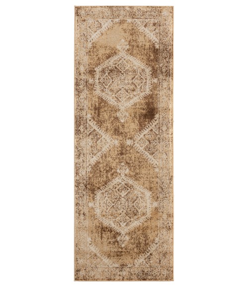 United Weavers Marrakesh Light Brown 3801-30352 2 ft. 7 in. X 7 ft. 2 in. Rectangle Rug