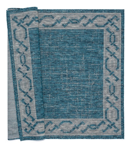 United Weavers Augusta Aqua 3900-10063 7 ft. 10 in. X 10 ft. 6 in. Rectangle Rug