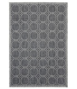 United Weavers Augusta Black 3900-10670 5 ft. 3 in. X 7 ft. 6 in. Rectangle Rug