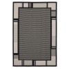 United Weavers Augusta Black 3900-10870 7 ft. 10 in. X 10 ft. 6 in. Rectangle Rug
