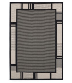 United Weavers Augusta Black 3900-10870 7 ft. 10 in. X 10 ft. 6 in. Rectangle Rug