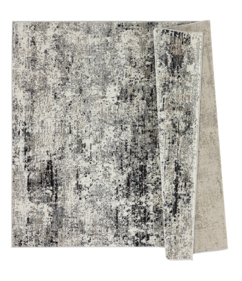 United Weavers Eternity Charcoal 4535-10177 7 ft. 10 in. X 10 ft. 6 in. Rectangle Rug