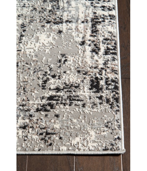 United Weavers Eternity Charcoal 4535-10277 7 ft. 10 in. X 10 ft. 6 in. Rectangle Rug