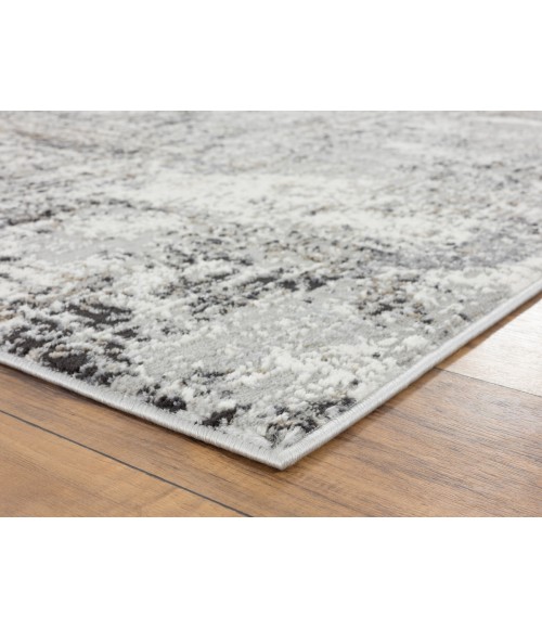 United Weavers Eternity Charcoal 4535-10277 7 ft. 10 in. X 10 ft. 6 in. Rectangle Rug