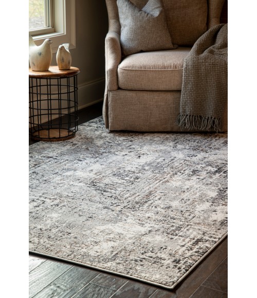 United Weavers Eternity Charcoal 4535-10277 7 ft. 10 in. X 10 ft. 6 in. Rectangle Rug