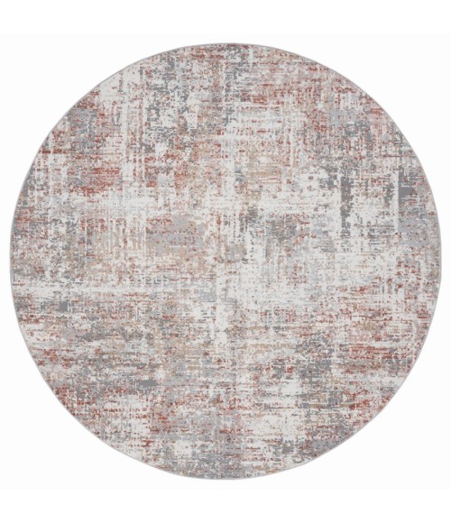 United Weavers Austin Rust 4540-20158 7 ft. 10 in. RD Round Rug
