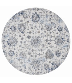 United Weavers Austin Blue 4540-20260 7 ft. 10 in. RD Round Rug