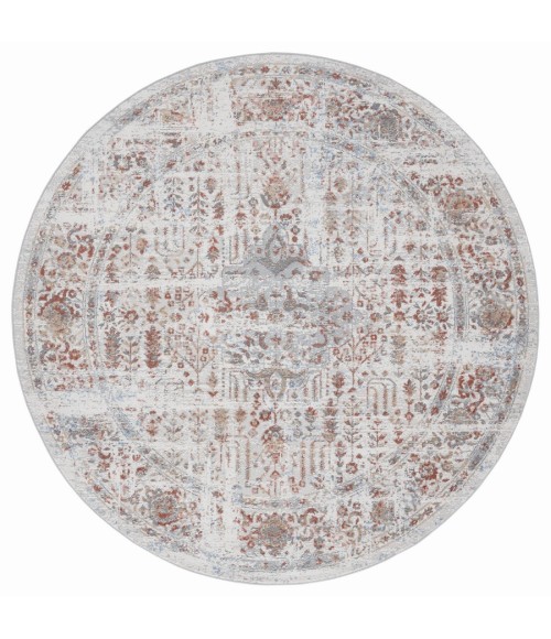 United Weavers Austin Rust 4540-20558 7 ft. 10 in. RD Round Rug