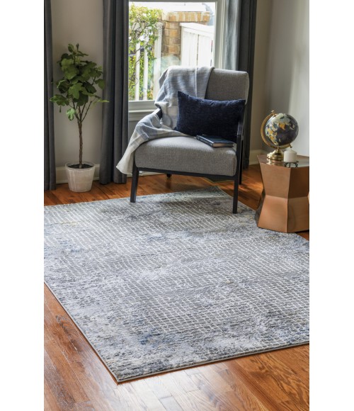 United Weavers Austin Blue 4540-20660 7 ft. 10 in. RD Round Rug
