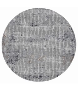 United Weavers Austin Grey 4540-20672 7 ft. 10 in. RD Round Rug
