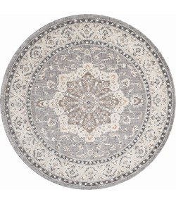 United Weavers Armada Grey 4545-21150 7 ft. 11 in. X 7 ft. 11 in. Round Rug