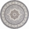 United Weavers Armada Blue 4545-21161 7 ft. 11 in. X 7 ft. 11 in. Round Rug