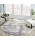 United Weavers Armada  Blue 4545-21261 7 ft. 11 in. X 7 ft. 11 in. Round Rug