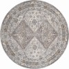 United Weavers Armada Grey 4545-21750 7 ft. 11 in. X 7 ft. 11 in. Round Rug
