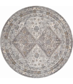 United Weavers Armada Grey 4545-21750 7 ft. 11 in. X 7 ft. 11 in. Round Rug