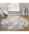 United Weavers Armada  Grey 4545-21850 7 ft. 11 in. X 7 ft. 11 in. Round Rug