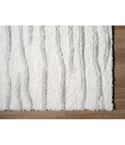 United Weavers Barcelona White 4570-30372 7 ft. 10 in. X 10 ft. 6 in. Rectangle Rug