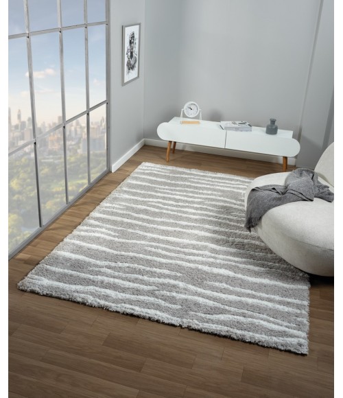 United Weavers Barcelona Grey 4570-30399 7 ft. 10 in. X 10 ft. 6 in. Rectangle Rug