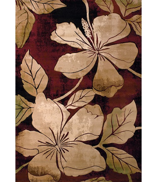 United Weavers Contours Floral-Canvas-8x11 Rug