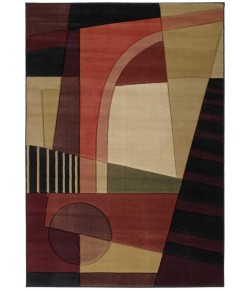 United Weavers Contours 20745 Urban Angles Green Area Rug 2 Ft. 7 X 7 Ft. 4 Rectangle