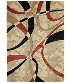 United Weavers Contours 21390 La-Chic Cream Area Rug 2 Ft. 7 X 7 Ft. 4 Rectangle
