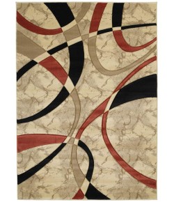 United Weavers Contours 21390 La-Chic Cream Area Rug 1 Ft. 10 X 2 Ft. 8 Rectangle