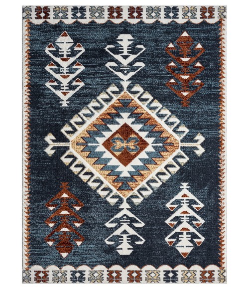 United Weavers Stratton Navy 675-71064 9 ft. 10 in. X 13 ft. 2 in. Rectangle Rug