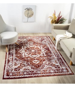 United Weavers Stratton Burgundy 675-71134 1 ft. 10 in. X 3 ft. Rectangle Rug