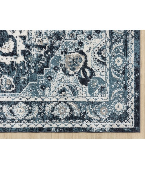 United Weavers Stratton Blue Rug 675-71160 2 ft. 7 in. X 7 ft. 2 in. Rectangle - Rugs Town United Weavers Stratton Blue 675-71160 2 ft. 7 in. X 7 ft. 2 in. Rectangle Rug