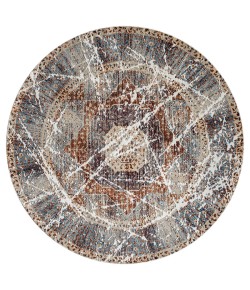 United Weavers Stratton Multi 675-71275 7 ft. 11 in. X 7 ft. 11 in. Round Rug