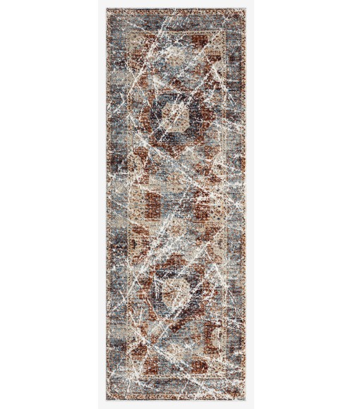 United Weavers Stratton Multi 675-71275 2 ft. 7 in. X 7 ft. 2 in. Rectangle Rug
