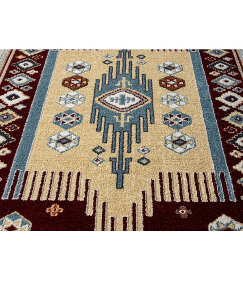 United Weavers Stratton Burgundy Rug 675-71334 5 ft. 3 in. X 7 ft. 2 in. Rectangle - Rugs Town United Weavers Stratton Burgundy 675-71334 5 ft. 3 in. X 7 ft. 2 in. Rectangle Rug