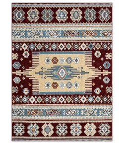 United Weavers Stratton Burgundy 675-71334 1 ft. 10 in. X 3 ft. Rectangle Rug