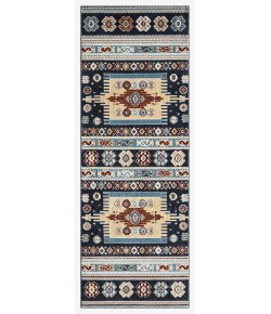 United Weavers Stratton Navy 675-71364 2 ft. 7 in. X 7 ft. 2 in. Rectangle Rug