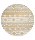 United Weavers Stratton Harvest  675-71524 7 ft. 11 in. X 7 ft. 11 in. Round Rug