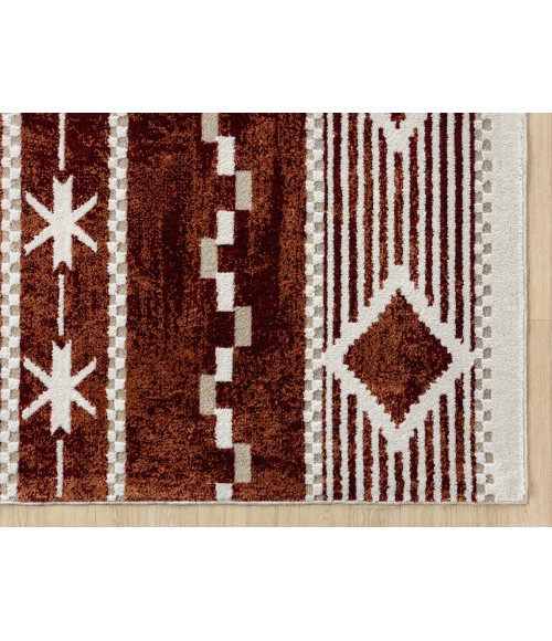 United Weavers Stratton Burgundy Rug 675-71534 7 ft. 11 in. X 7 ft. 11 in. Round - Rugs Town United Weavers Stratton Burgundy 675-71534 7 ft. 11 in. X 7 ft. 11 in. Round Rug