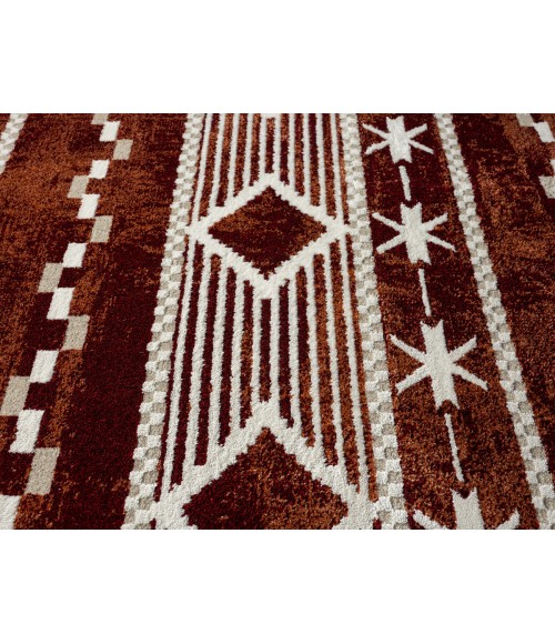 United Weavers Stratton Burgundy Rug 675-71534 7 ft. 11 in. X 7 ft. 11 in. Round - Rugs Town United Weavers Stratton Burgundy 675-71534 7 ft. 11 in. X 7 ft. 11 in. Round Rug