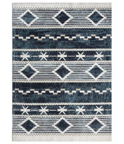 United Weavers Stratton Navy 675-71564 9 ft. 10 in. X 13 ft. 2 in. Rectangle Rug
