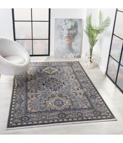 United Weavers Hudson Grey 680-50172 9 ft. 10 in. X 13 ft. 2 in. Rectangle Rug