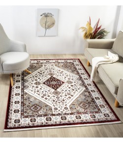 United Weavers Hudson Burgundy 680-50234 1 ft. 10 in. X 3 ft. Rectangle Rug