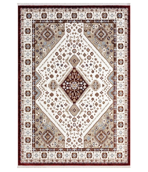 United Weavers Hudson Burgundy 680-50234 1 ft. 10 in. X 3 ft. Rectangle Rug